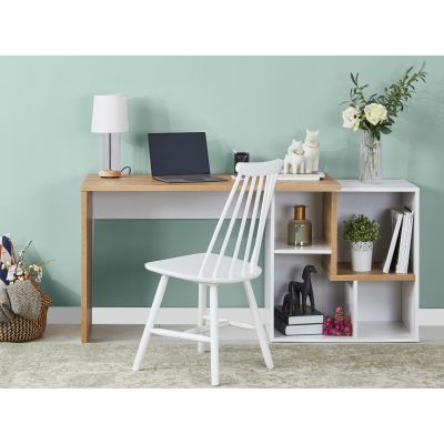 Flynn 170cm Computer Desk - Oak