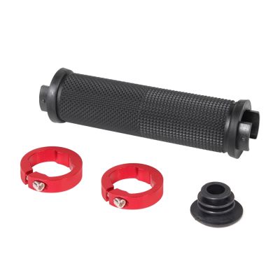 Dual Lock on Bicycle Bike Handlebar Grips 2PCS - RED