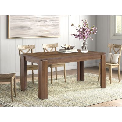 Azar Dining Table Rectangle 160 x 80cm - Walnut