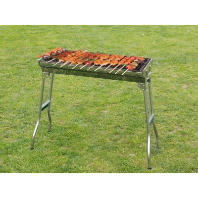 Stainless Steel Charcoal BBQ Grill