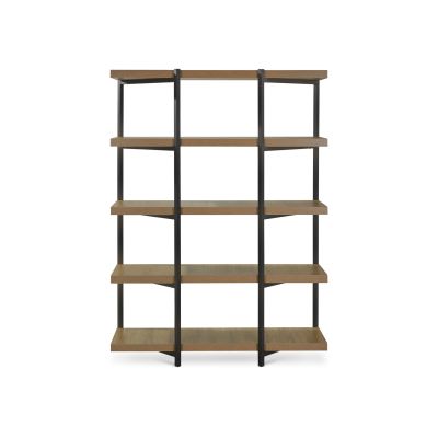 RUKWA Wooden Bookshelf 160cm - OAK