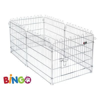 BINGO - Dog Pet Play Pen with COVER 60 x 63CM - 6pcs