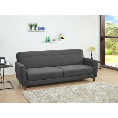 MUNICH 3-Seater Sofa Bed DARK GREY