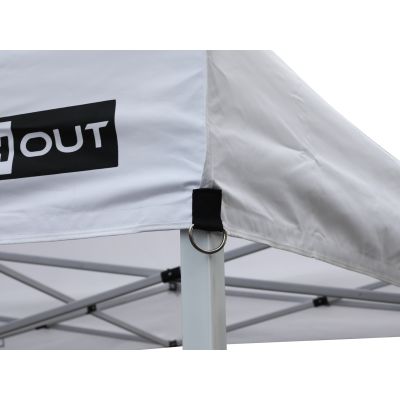 Toughout Thunderstorm Gazebo 3 x 6m - White