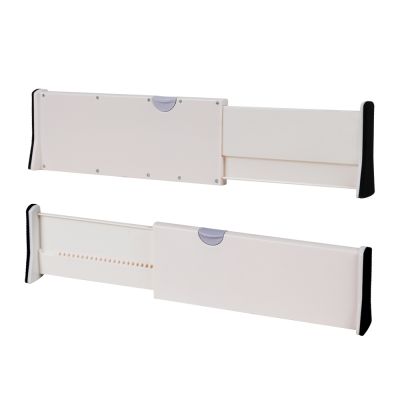 38cm x 10cm Adjustable Clapboard Drawer Divider Organiser