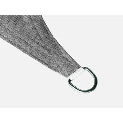 TOUGHOUT Shade Sail Square 5m x 5m - GREY