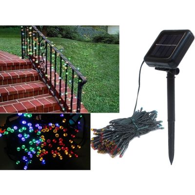 200 LED Lights Solar Outdoor String Lights 45M - MULTICOLOUR