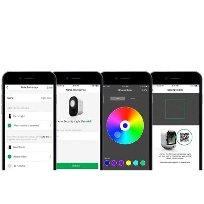Netgear Arlo Wire-Free Smart LED Security Light Kit - 3 Lights