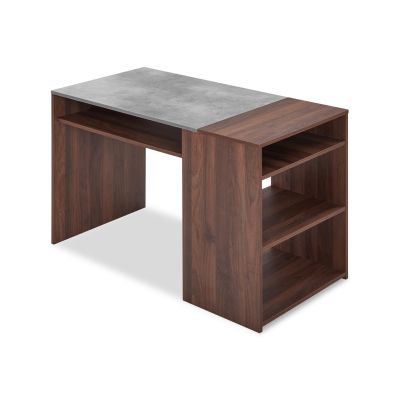 Willie 116cm Computer Desk - Walnut