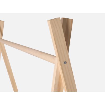 MALOMBE Wooden Clothes Rack Hanger - OAK