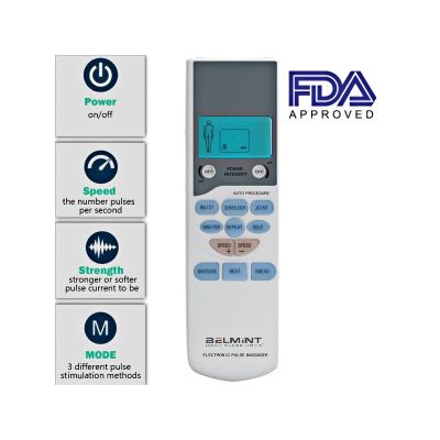 Belmint Electronic Pulse Massager TENS Machine