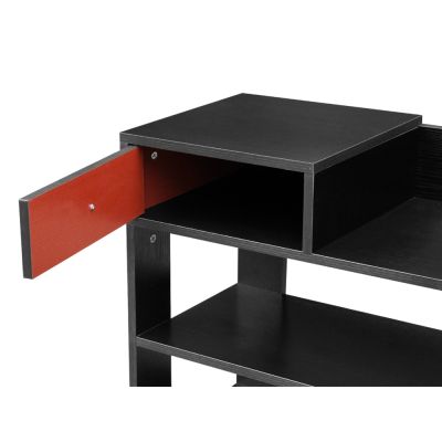 TAHUNA 7 Tiers Shoe Rack Organiser Storage Shelf - BLACK
