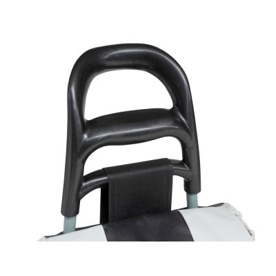 Folding Shopping Trolley Cart with Wheels - BLACK