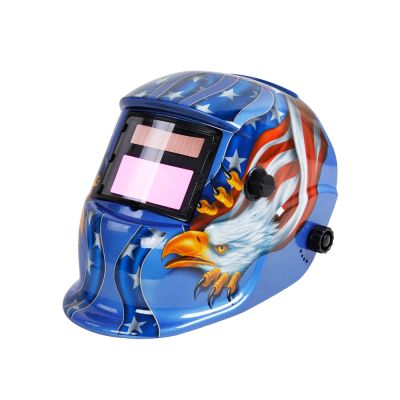 Solar Auto Darkening Welding Helmet - BLUE