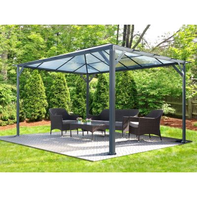Patio Gazebo Aluminium Hardtop Gazebo 3x3M