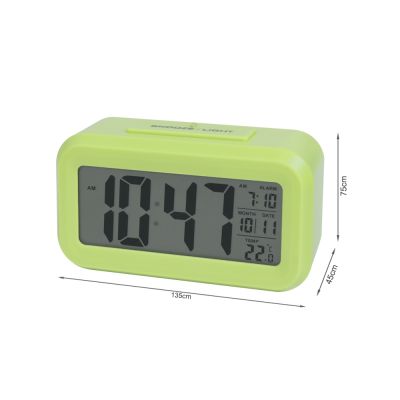 Digital LED Smart Alarm Clock - GREEN