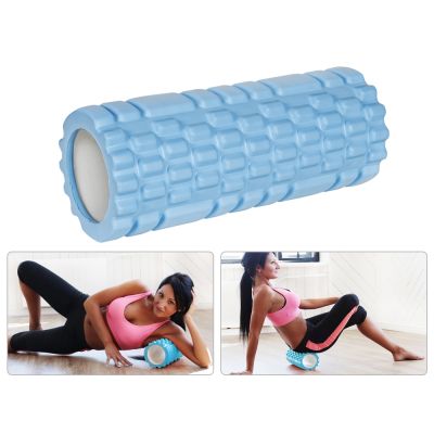 Gym Foam Roller with Trigger Point - LIGHT BLUE