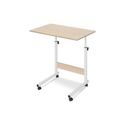 60 x 40cm Adjustable Laptop Stand Table - White