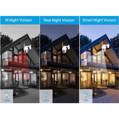 Full HD Outdoor WIFI PTZ CCTV Camera Motion Detection