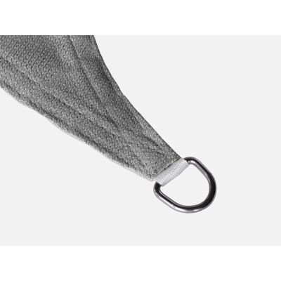 TOUGHOUT Shade Sail Triangle 5m x 5m x 5m - GREY