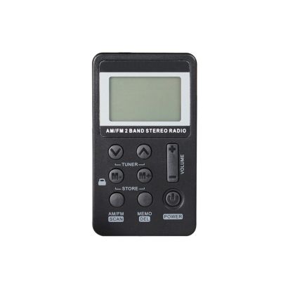 Rechargeable Mini AM FM Radio Pocket Headset Walkman