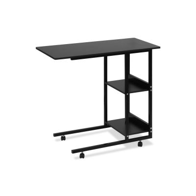 80 x 40 Laptop Stand Side Table - Black