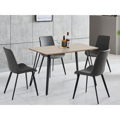 ALLIE Dining Table Rectangle 120x70cm - OAK