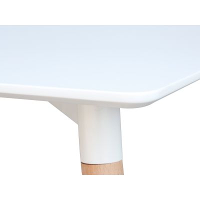 Jean Dining Table Square 80 x 80cm - White