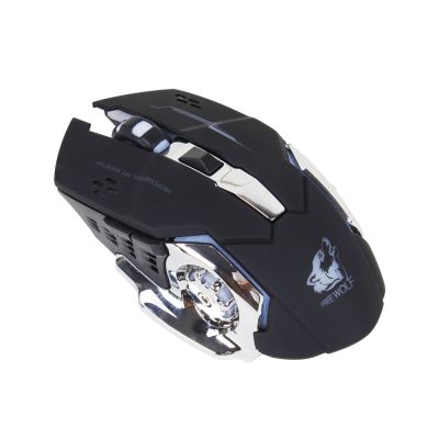 Rechargeable Electroplated Wireless Gaming Mouse