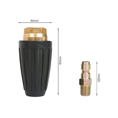 Pressure Washer Turbo Nozzle 3600PSI Spray Rotating Nozzle