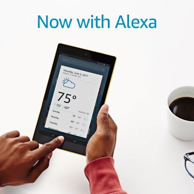 Amazon Kindle Fire HD 8'' 32GB Tablet with Alexa 7th Gen - Red