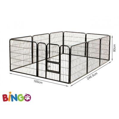 Bingo Dog Pet Play Pen 80 x 80cm - 10 Panel