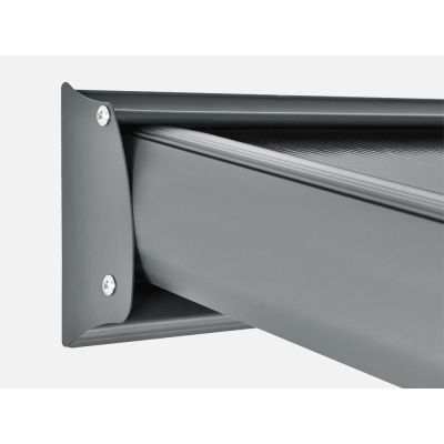 Toughout Patio Canopy Roof 6.18m x 3m - Charcoal Grey