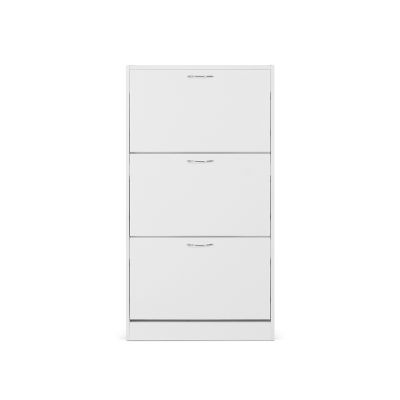 Matilda 3 Drawer Shoe Cabinet Storage Rack - White