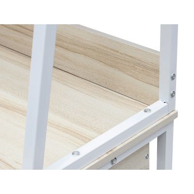 Siya 120cm Computer Desk with Drawers - Oak