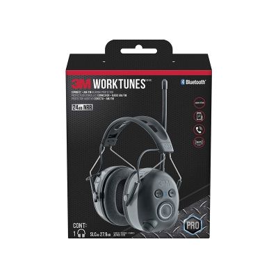 All-New 3M WorkTunes Pro Wireless Bluetooth AM/FM Earmuffs