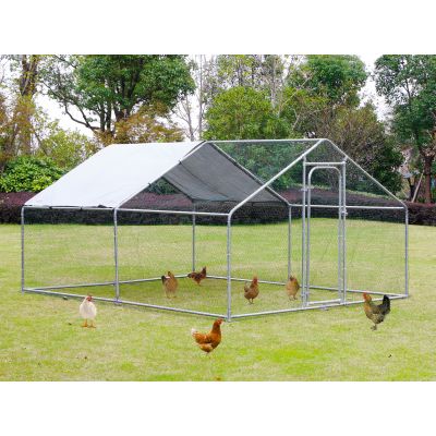 BINGO Metal Outdoor Chicken Coop 3x4M