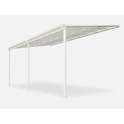 TOUGHOUT Patio Canopy Roof 5.57M x 3M - WHITE