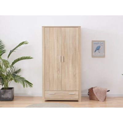 SAGANO Wooden Wardrobe - OAK