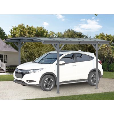 Toughout Patio Carport Canopy Curved Roof 3.6m x 3m