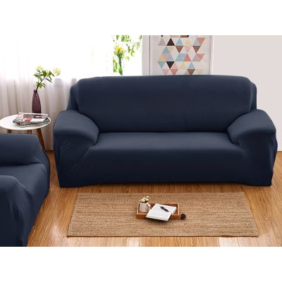 2 Seater Sofa Cover Couch Cover 145-185cm - Navy