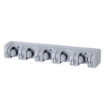 Wall Mounted Broom Mop Storage Organizer Rack