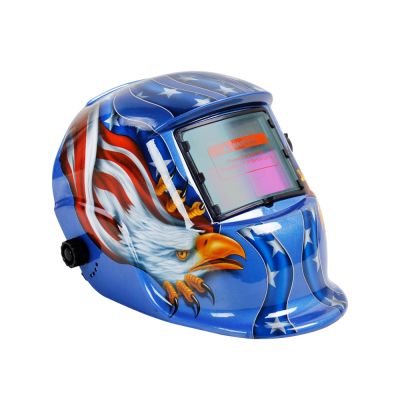 Solar Auto Darkening Welding Helmet - BLUE