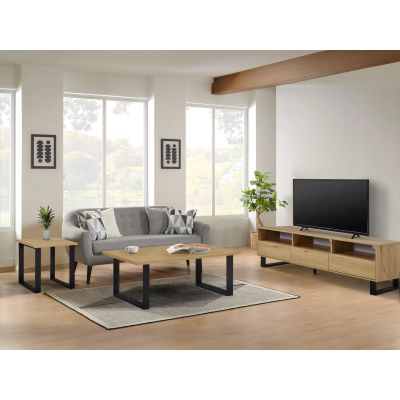 Frohna Living Room Furniture Package - Oak