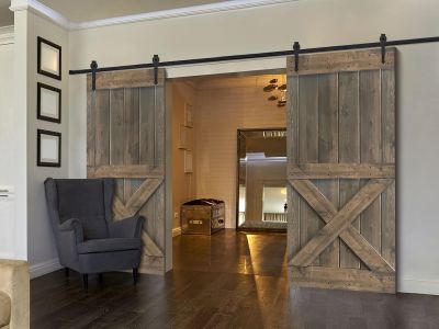 3.6m Sliding Door Barn Door Hardware Set
