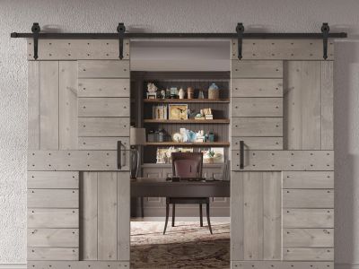 3m Sliding Door Barn Door Hardware Set
