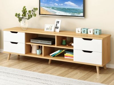 Lucille 1.4m Entertainment Unit - Oak