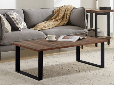 Frohna Rectangular Coffee Table - Walnut