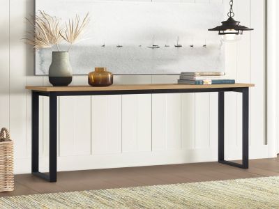 Ira Wooden Console Table - Oak