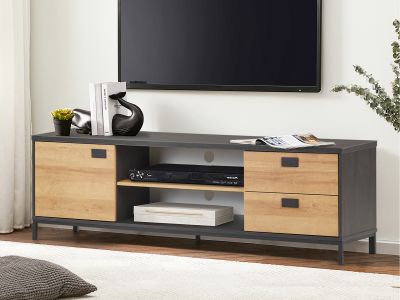 Morris 1.8m Entertainment Unit - Oak